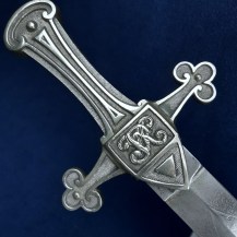 British Mark I 1856 Pattern Drummers or Buglers Sword of the 1st Midlothian [Leith] Rifle Volunteers Band, by Mole 1